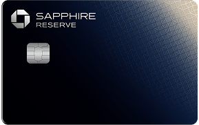 Clickable card art links to The New Chase Sapphire Reserve (Registered Trademark) credit card product page